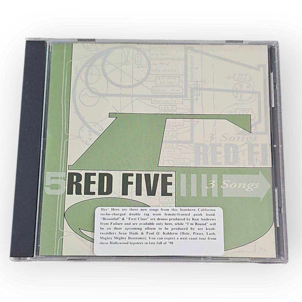Red Five – 3‎ Songs [1998 Promotional CD Single]
